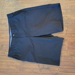 Black golf shorts